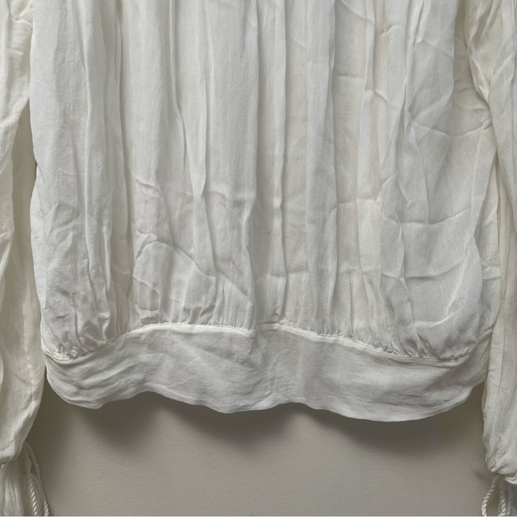 Zara Woman White Lace Blouse - Picture 6 of 14